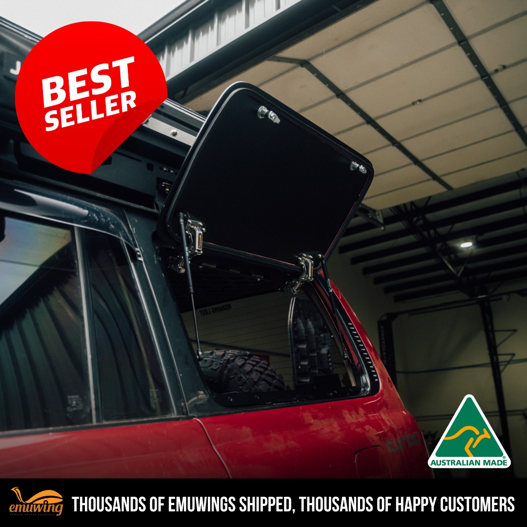 Emuwing-Gullwing-Window-Kit-Toyota-Land-Cruiser-80-Series-Lexus-LX450-1990–2008-Hero Emuwing Gullwing Window Kit – Toyota Land Cruiser 80 Series & Lexus LX450 (1990–2008) - Image 1