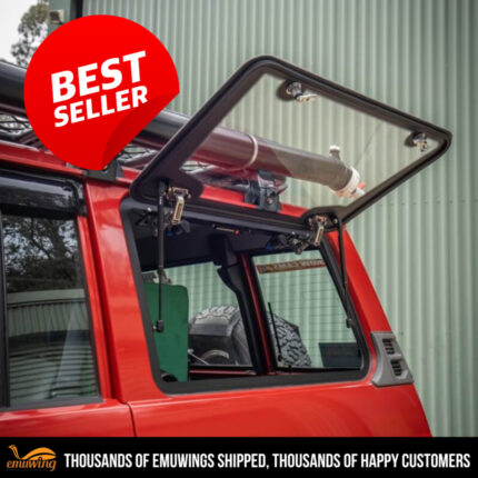 Emuwing Gullwing Window Kit – Nissan Patrol Y60 GRGQ LWB 4-Door