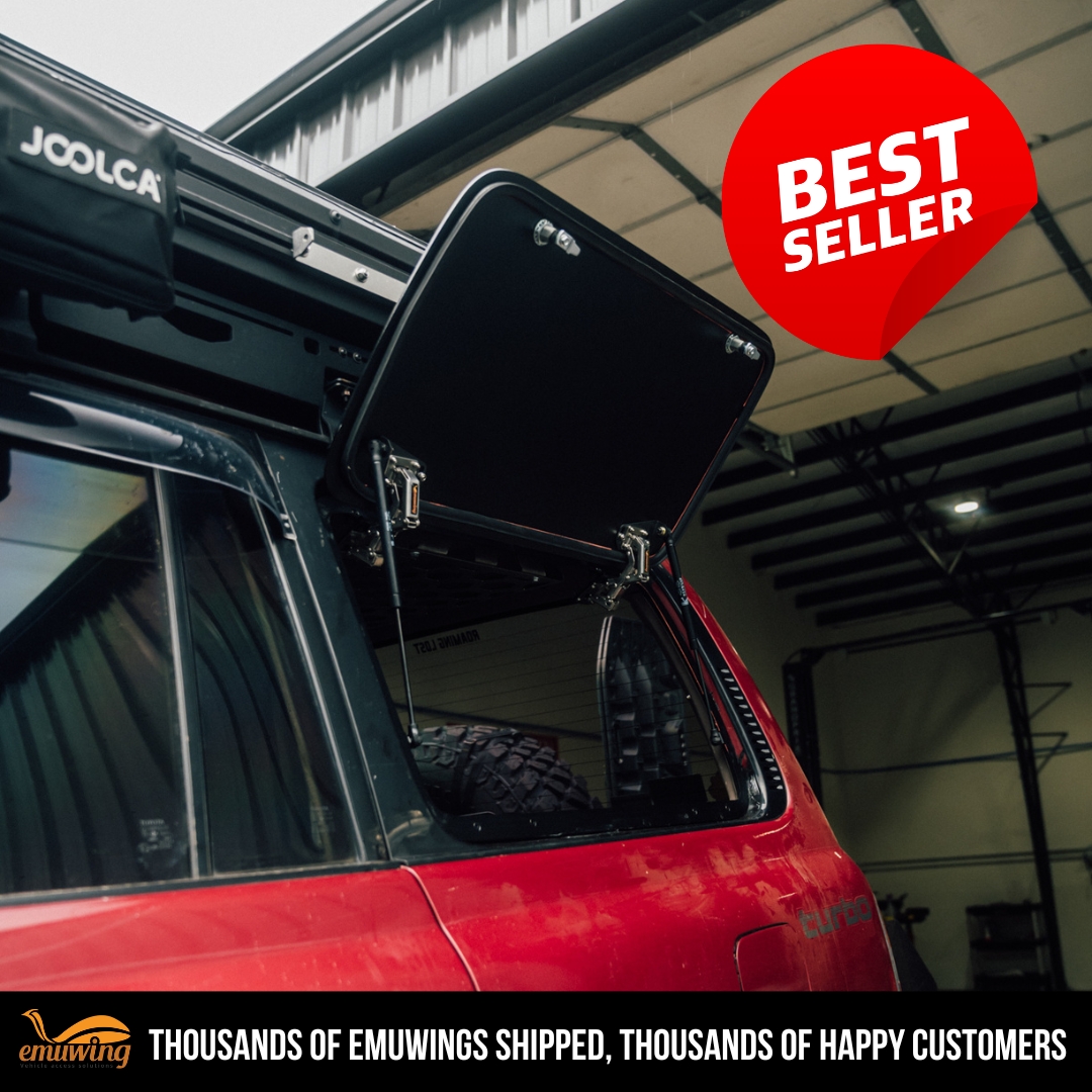Emuwing-Gullwing-Window-Kit-–-Toyota-Land-Cruiser-80-Series-Lexus-LX450-1990–2008-2 Emuwing Gullwing Window Kit – Toyota Land Cruiser 80 Series & Lexus LX450 (1990–2008) - Image 1