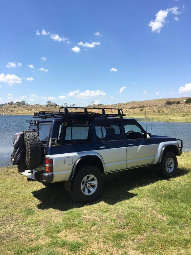 Nissan Patrol Y60 Adventure Shelf