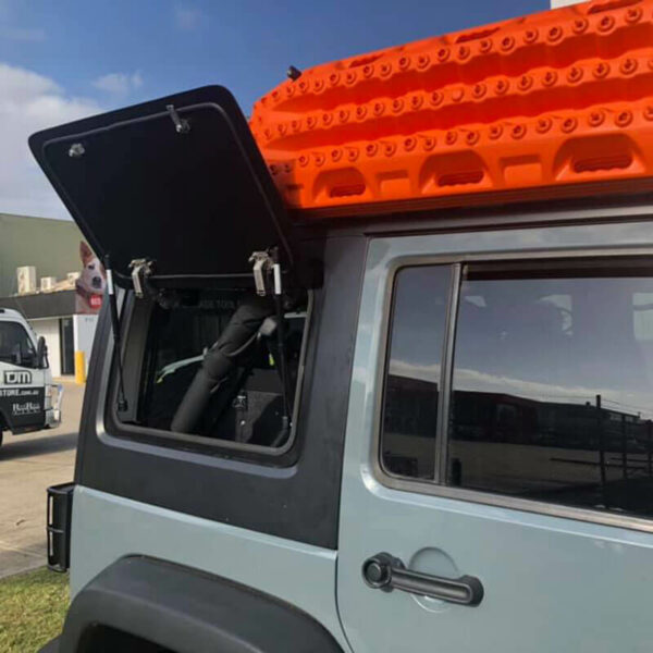 Emuwing Gullwing Window Jeep Wrangler JK Unlimited 4 Door