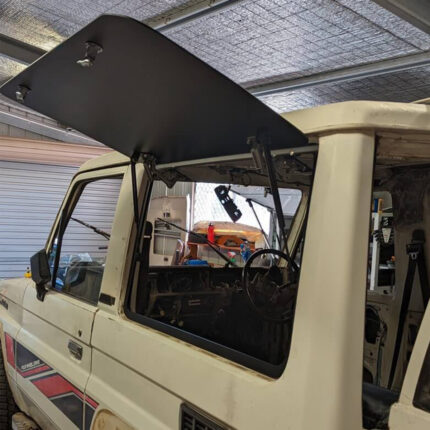 Emuwing Gullwing Window Kit for Land Cruiser Troop Carrier SWB and Bundera