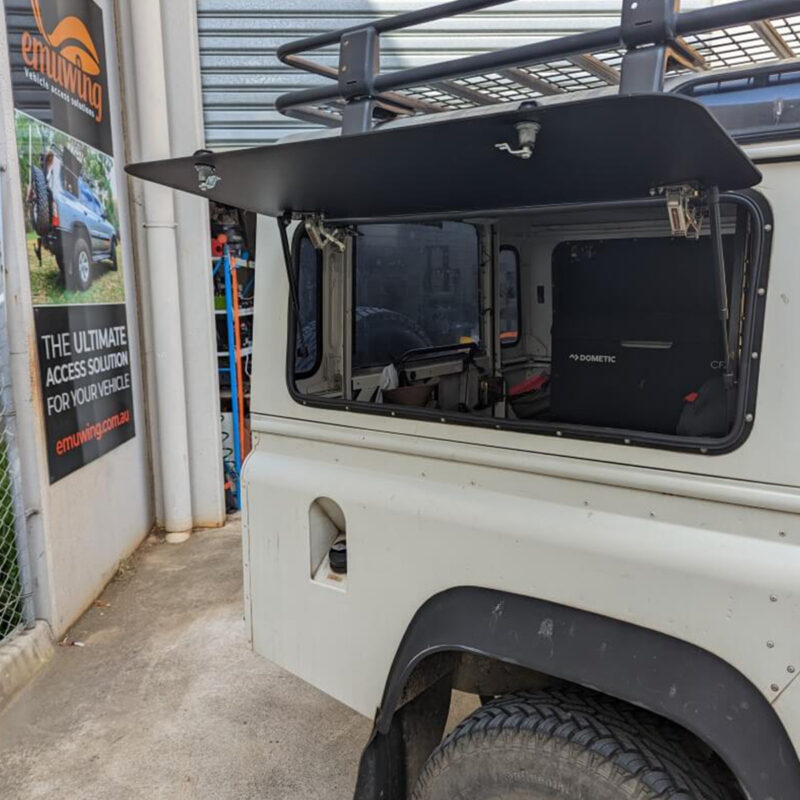 Alpine Windows Land Rover Emuwing Gullwing Window Kit for Land Rover Defender 90 & 110