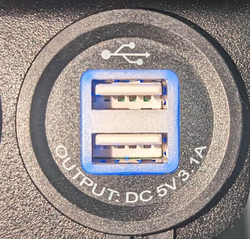 Dual USB Socket