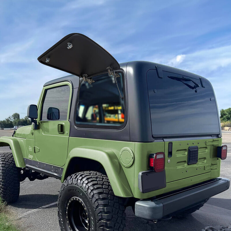 Passenger Side Rear Door Window Glass For Jeep Wrangler JK 2007-2018 – Tinted Tempered Glass