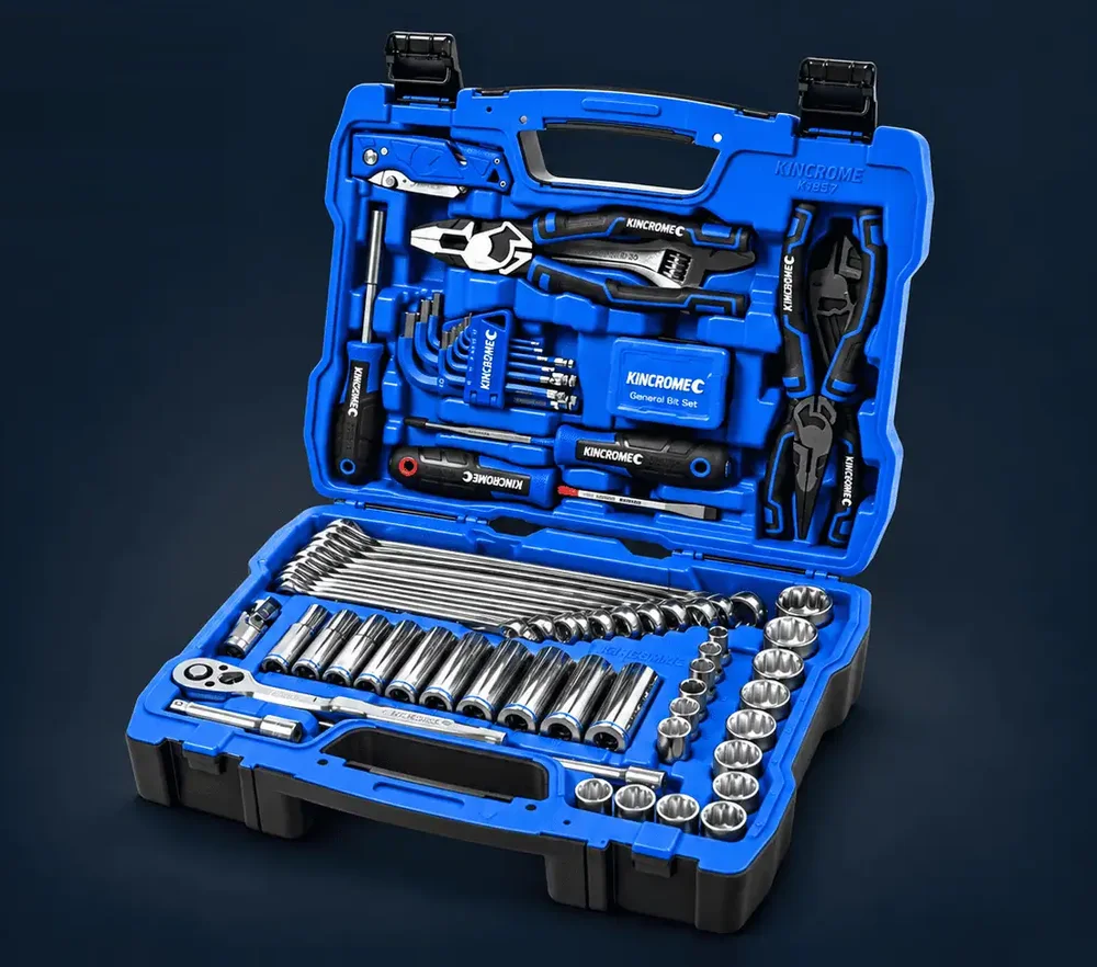 2nd prize: Kincrome portable tool kit, 92 piece, 3/8 inch drive